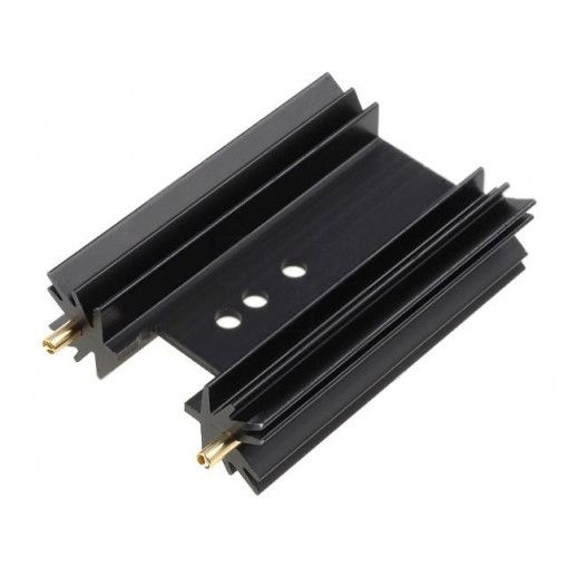 SK104-51STS; Heatsink: extruded; SOT32,TO220,TO3P; black; L: 50.8mm; 9K/W; FISCHER ELEKTRONIK