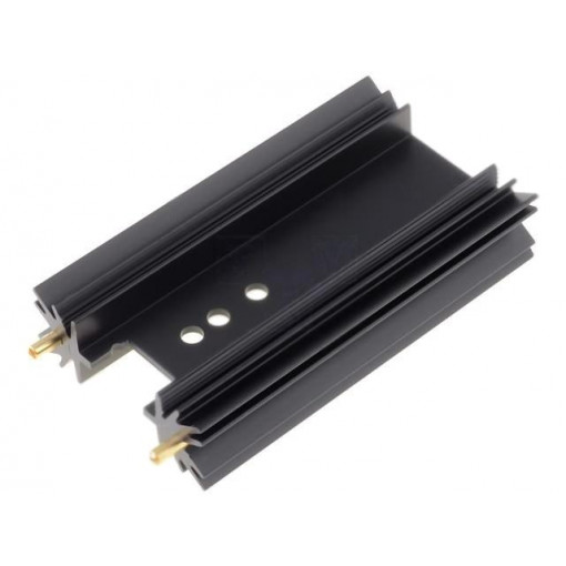 SK 104 63,5 STS; Heatsink: extruded; SOT32,TO220,TO3P; black; L: 63.5mm; 8K/W; FISCHER ELEKTRONIK