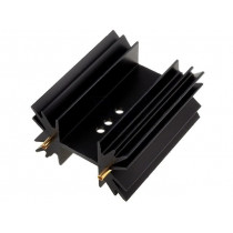 SK129-50STS; Heatsink: extruded; SOT32,TO220,TO3P; black; L: 50.8mm; 5.3K/W; FISCHER ELEKTRONIK