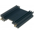 SK409/50,8/STS; Heatsink: extruded; TO220,TO3P; black; L: 50.8mm; W: 45mm; H: 12.7mm; FISCHER ELEKTRONIK