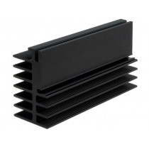 SK 514 100 SA; Heatsink: extruded; black; L: 100mm; W: 30mm; H: 52mm; 3K/W; aluminium; FISCHER ELEKTRONIK