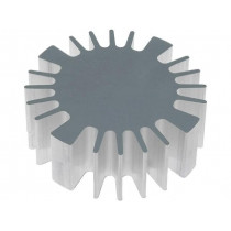 SK56920AL; Heatsink; LED; Ø: 60mm; H: 20mm; FISCHER ELEKTRONIK