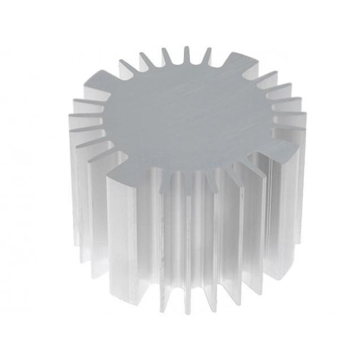 SK57050AL; Heatsink; LED; Ø: 70mm; H: 50mm; FISCHER ELEKTRONIK