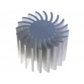SK57150AL; Heatsink; LED; Ø: 70mm; H: 50mm; FISCHER ELEKTRONIK SK57150AL; Heatsink; LED; Ø: 70mm; H: 50mm; FISCHER ELEKTRONIK