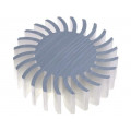 SK57225AL; Heatsink; LED; Ø: 85mm; H: 25mm; FISCHER ELEKTRONIK SK57225AL; Heatsink; LED; Ø: 85mm; H: 25mm; FISCHER ELEKTRONIK