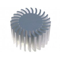 SK57250AL; Heatsink; LED; Ø: 85mm; H: 50mm; FISCHER ELEKTRONIK