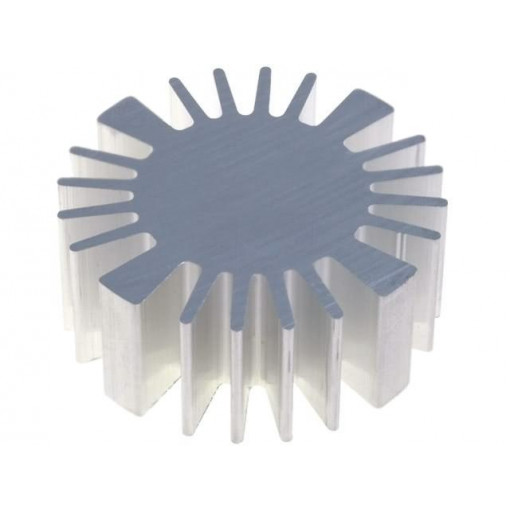 SK57720AL; Heatsink; LED; Ø: 50mm; H: 20mm; FISCHER ELEKTRONIK