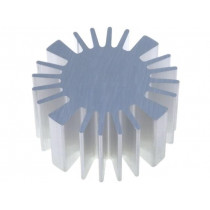 SK57725AL; Heatsink; LED; Ø: 50mm; H: 25mm; FISCHER ELEKTRONIK
