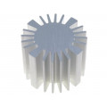 SK57737.5AL; Heatsink; LED; Ø: 50mm; H: 37.5mm; FISCHER ELEKTRONIK SK57737.5AL; Heatsink; LED; Ø: 50mm; H: 37.5mm; FISCHER ELEKTRONIK