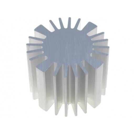 SK57737.5AL; Heatsink; LED; Ø: 50mm; H: 37.5mm; FISCHER ELEKTRONIK