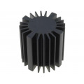 SK57750SA; Heatsink; LED; Ø: 50mm; H: 50mm; Colour: black; FISCHER ELEKTRONIK SK57750SA; Heatsink; LED; Ø: 50mm; H: 50mm; Colour: black; FISCHER ELEKTRONIK