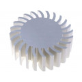 SK58437.5AL; Heatsink; LED; Ø: 105mm; H: 37.5mm; FISCHER ELEKTRONIK SK58437.5AL; Heatsink; LED; Ø: 105mm; H: 37.5mm; FISCHER ELEKTRONIK