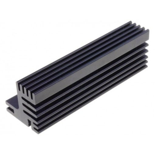 SK 609 94 SA; Heatsink: extruded; TO220; black; L: 94mm; W: 30mm; H: 31mm; 5.1K/W; FISCHER ELEKTRONIK