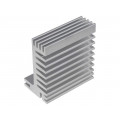 SK 610 50 AL; Heatsink: extruded; TO220; natural; L: 50mm; W: 55mm; H: 31mm; 5.8K/W; FISCHER ELEKTRONIK