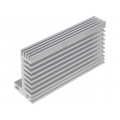 SK 610 94 AL; Heatsink: extruded; TO220; natural; L: 94mm; W: 55mm; H: 31mm; 2.9K/W; FISCHER ELEKTRONIK