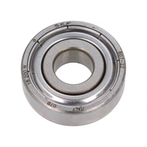 607-2Z SKF; Bearing: single row deep groove ball; Øint: 7mm; Øout: 19mm; W: 6mm; SKF
