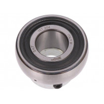 YET 204 SKF; Bearing: Y; with grub screws; Øint: 20mm; Øout: 47mm; W: 21mm; SKF