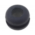 61713540; Grommet; Ømount.hole: 7mm; Øhole: 5mm; caoutchouc; -30÷90°C; black; LAPP KABEL