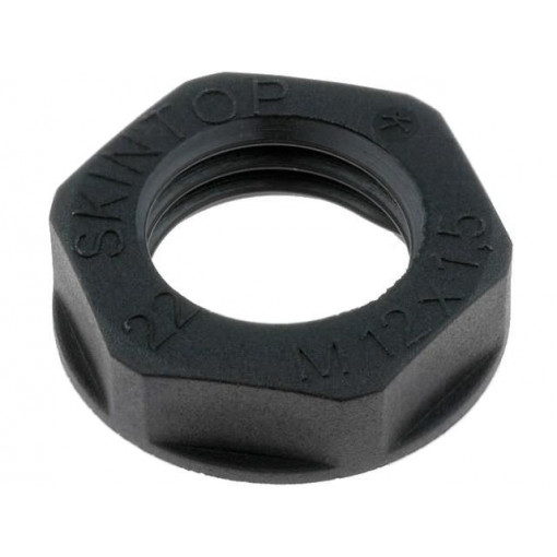 53119100; Nut; M12; polyamide; UL94V-2; 17mm; black; -20÷100°C; Thread: metric; LAPP KABEL
