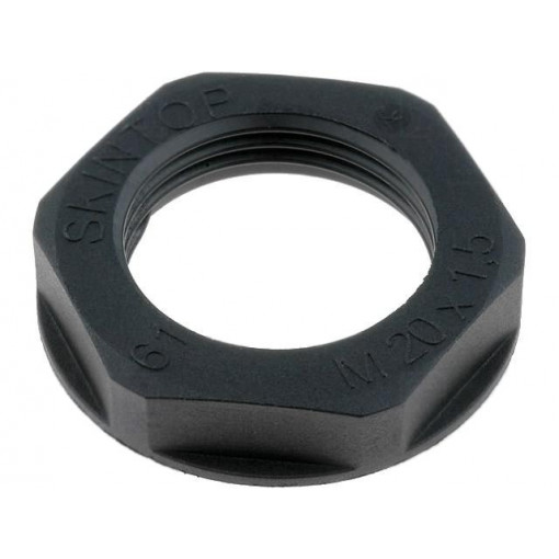 53119110; Nut; M16; polyamide; UL94V-2; 22mm; black; -20÷100°C; Thread: metric; LAPP KABEL