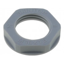 53119010; Nut; M16; polyamide; UL94V-2; 22mm; grey; -20÷100°C; Thread: metric; LAPP KABEL