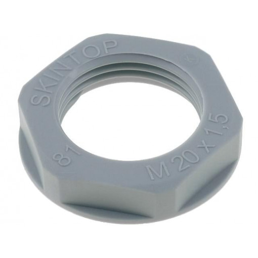 53119020; Nut; M20; polyamide; UL94V-2; 27mm; grey; -20÷100°C; Thread: metric; LAPP KABEL