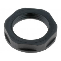 53019230; Nut; PG13,5; polyamide; UL94V-2; 27mm; black; -20÷100°C; Thread: PG; LAPP KABEL