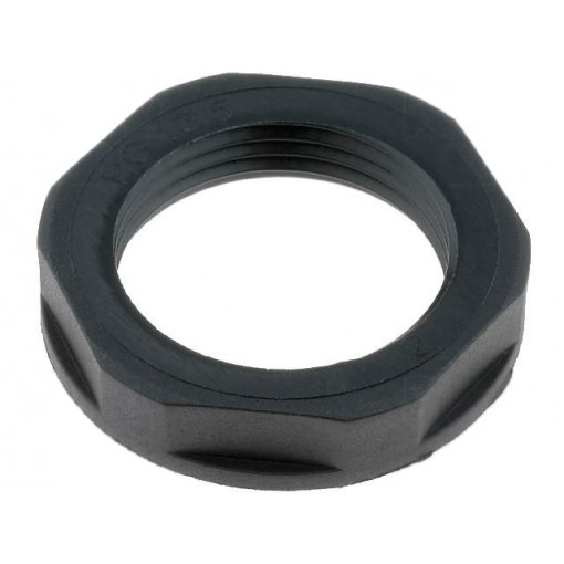 53019230; Nut; PG13,5; polyamide; UL94V-2; 27mm; black; -20÷100°C; Thread: PG; LAPP KABEL