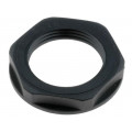 53019240; Nut; PG16; polyamide; UL94V-2; 30mm; black; -20÷100°C; Thread: PG; LAPP KABEL