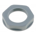 53019010; Nut; PG9; polyamide; UL94V-2; 22mm; grey; -20÷100°C; Thread: PG; LAPP KABEL
