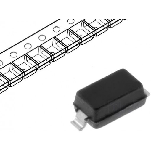 SKL16; Diode: Schottky rectifying; SMD; 60V; 1A; SOD123F; DIOTEC SEMICONDUCTOR