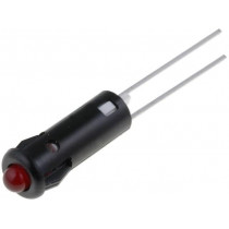SKRD050; Indicator: LED; prominent; Cutout: Ø5.2mm; IP40; for PCB; ØLED: 3mm; SIGNAL-CONSTRUCT