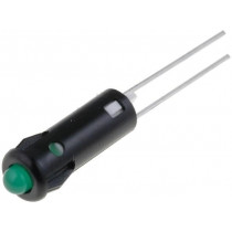 SKRD052; Indicator: LED; prominent; Cutout: Ø5.2mm; IP40; for PCB; ØLED: 3mm; SIGNAL-CONSTRUCT
