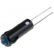 SKRD054; Indicator: LED; prominent; Cutout: Ø5.2mm; IP40; for PCB; ØLED: 3mm; SIGNAL-CONSTRUCT