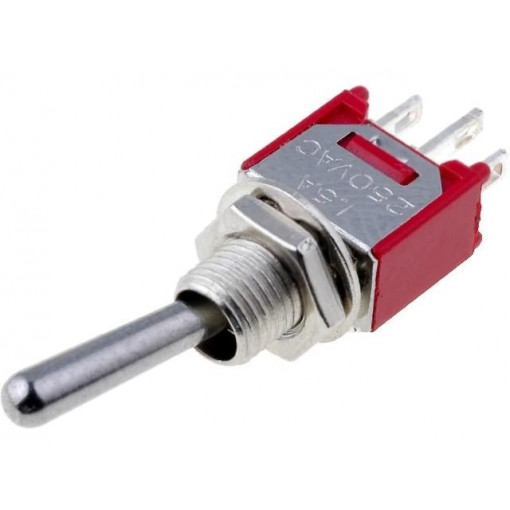 SKS04S; Switch: toggle; Pos: 2; SPDT; ON-ON; Leads: 3pin; SALECOM ELECTRONICS