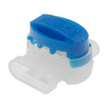 7100166936; Quick splice; Scotchlok; IDC; 0.5÷1.5mm2; blue; 600V; 3.8mm; 3M 7100166936; Quick splice; Scotchlok; IDC; 0.5÷1.5mm2; blue; 600V; 3.8mm; 3M