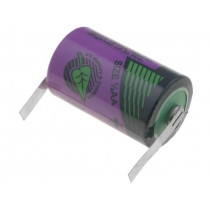 SL-350/T; Battery: lithium (LTC); 3.6V; 1/2AA; soldering lugs; Ø14.7x25.2mm; TADIRAN