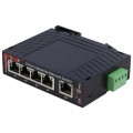 SL-5ES-1; Industrial module: switch Ethernet; Number of ports: 5; 10÷30VDC; RED LION