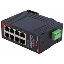 SL-8ES-1; Industrial module: switch Ethernet; Number of ports: 8; 10÷30VDC; RED LION