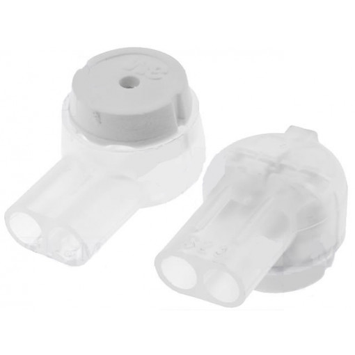 UY2-D DE610040011; Quick splice; Scotchlok; IDC; 19AWG÷26AWG; white; 0.4÷0.9mm; 3M