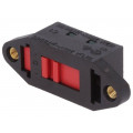 SL14-22AM(5F)NC; Switch: slide; Pos: 2; DPDT; 12A/250VAC; ON-ON; Mounting: THT,screw; CANAL ELECTRONIC