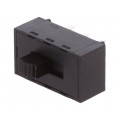 SL16-(24AN)C; Switch: slide; Pos: 2; DPDT; 2A/250VAC; ON-ON; Mounting: THT; CANAL ELECTRONIC