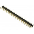 SL 2 025 72 G; Pin header; pin strips; male; PIN: 72; straight; 2.54mm; THT; 2x36; FISCHER ELEKTRONIK SL 2 025 72 G; Pin header; pin strips; male; PIN: 72; straight; 2.54mm; THT; 2x36; FISCHER ELEKTRONIK