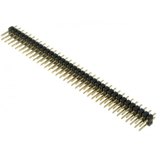SL 2 025 72 G; Pin header; pin strips; male; PIN: 72; straight; 2.54mm; THT; 2x36; FISCHER ELEKTRONIK