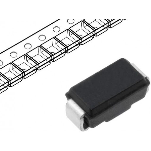 SL44-E3/57T; Diode: Schottky rectifying; SMD; 40V; 4A; DO214AB; VISHAY