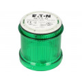 SL7-L-G; Signaller: lighting; bulb BA15D; green; Usup: 0÷250VDC; IP66; EATON ELECTRIC