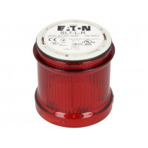 SL7-L-R; Signaller: lighting; bulb BA15D; red; Usup: 0÷250VDC; IP66; EATON ELECTRIC