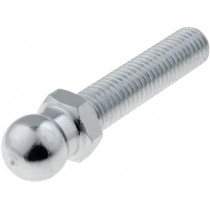 SM-14-M10X43; Pin; M10; Plunger mat: steel; Ø: 14mm; Plating: zinc; ELESA+GANTER