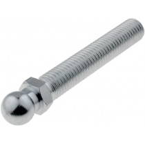 SM-14-M12X68; Pin; M12; Plunger mat: steel; Ø: 14mm; Plating: zinc; ELESA+GANTER