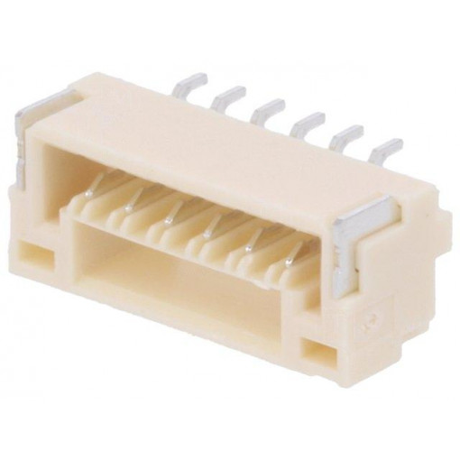 SM06B-GHS-TB; Socket; wire-board; male; GH; 1.25mm; PIN: 6; SMT; 50V; 1A; vertical; JST
